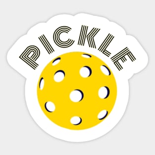 Pickle Ball Pickleball Sticker